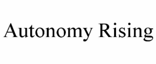 autonomy rising
