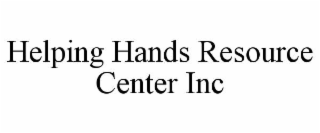 helping hands resource center inc
