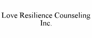 love resilience counseling inc.