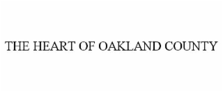 the heart of oakland county
