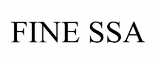 fine ssa