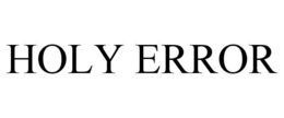 holy error