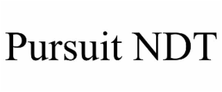pursuit ndt