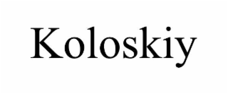 koloskiy