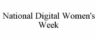 national digital women's week