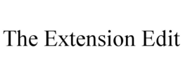 the extension edit