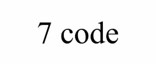 7 code