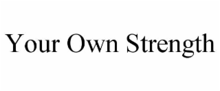 your own strength