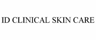 id clinical skin care