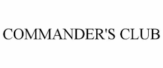 commander's club