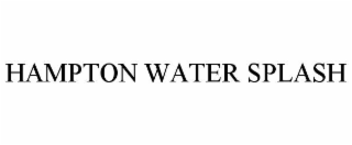 hampton water splash