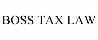 boss tax law