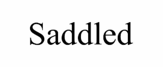 saddled