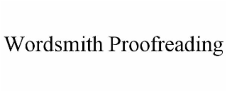 wordsmith proofreading