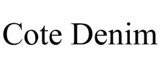 cote denim