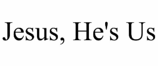jesus, he's us