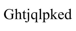 ghtjqlpked