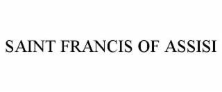 saint francis of assisi