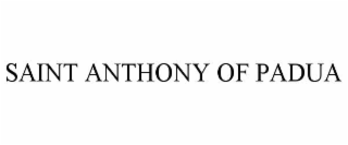 saint anthony of padua