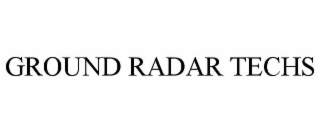 ground radar techs