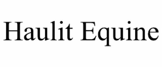 haulit equine