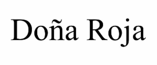 doÑa roja