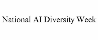 national ai diversity week