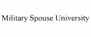 military spouse university