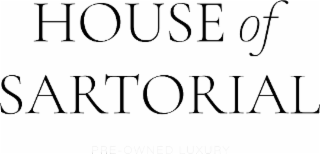 house of sartorial