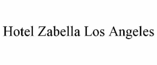 hotel zabella los angeles