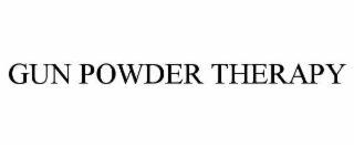 gun powder therapy