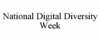 national digital diversity week