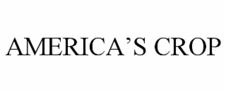 america’s crop