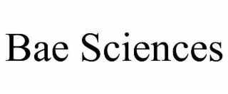 bae sciences