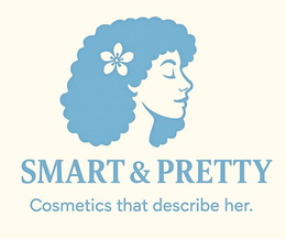 smart & pretty cosmetics that describe her.