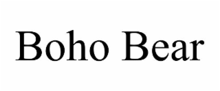 boho bear
