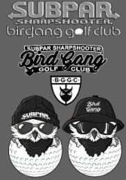 subpar sharpshooter  birdgang golf club  bggc