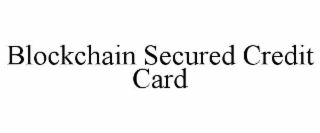 blockchain secured credit card