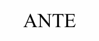 ante
