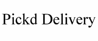 pickd delivery
