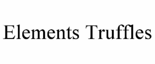 elements truffles
