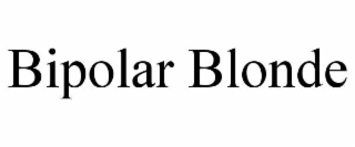 bipolar blonde