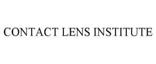 contact lens institute