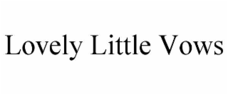 lovely little vows