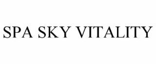 spa sky vitality