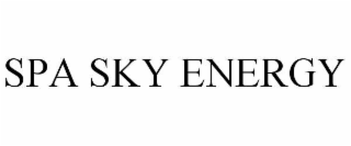 spa sky energy