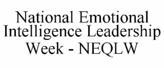 national emotional intelligence leadership week - neqlw