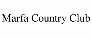 marfa country club