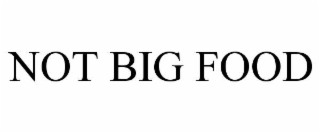 not big food