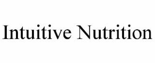 intuitive nutrition